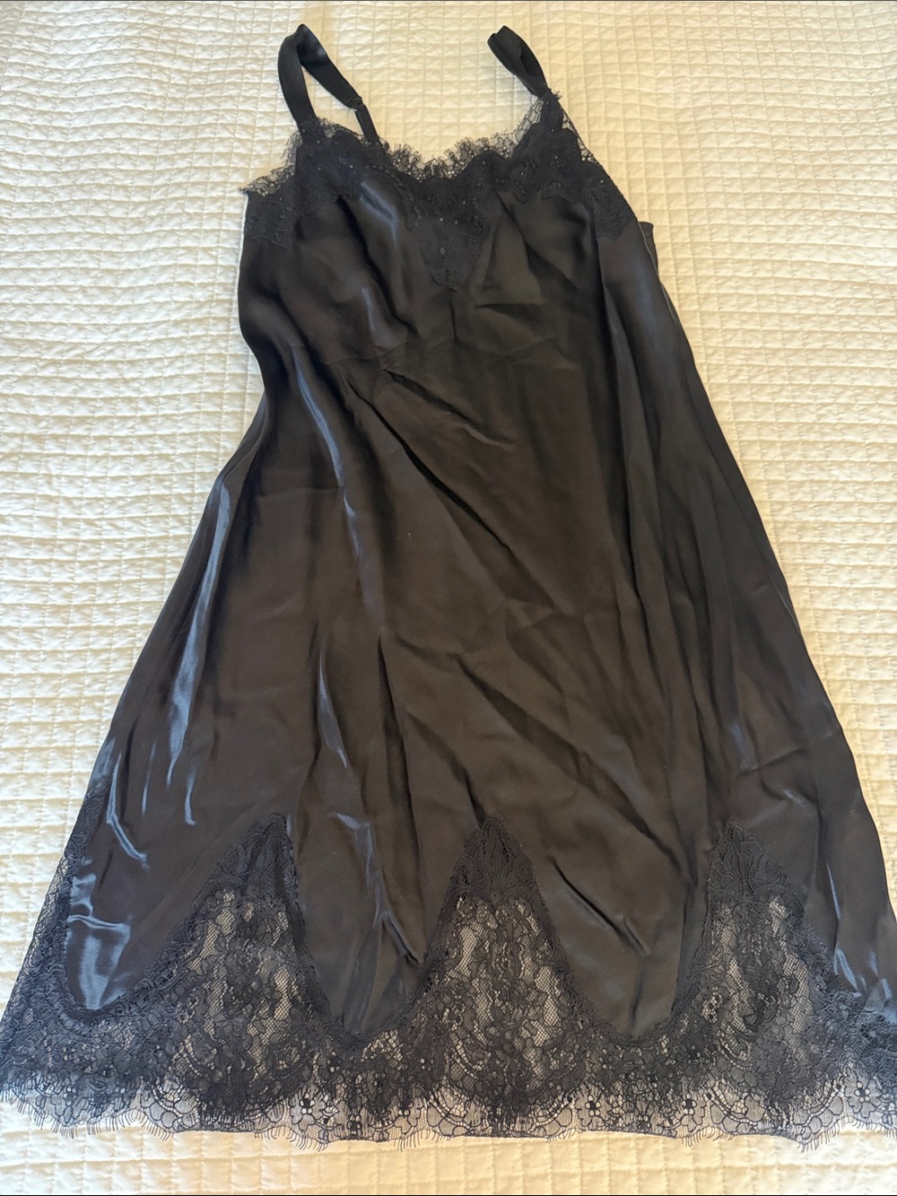 Some Black Lace-Trim nightgown for Women